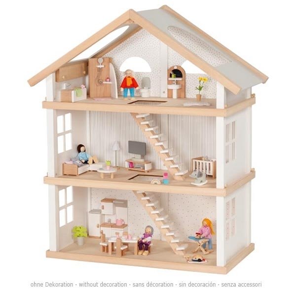 Maison de poupées Modern Living, 3 niveaux (vide)    51491