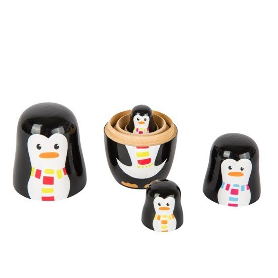 Poupées russes Famille de pingouins