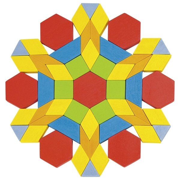 Baril de mosaïque Formes géométriques 250 pièces