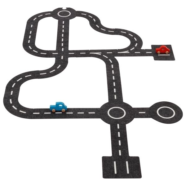 Circuit avec 2 voitures