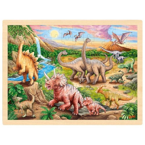 Puzzle, la vallée des dinosaures 96 pièces     57348