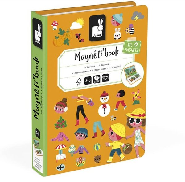 Magnéti'book 4 saisons, 115 magnets     02721